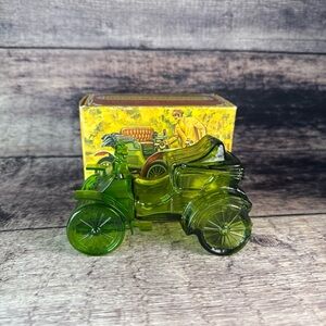 Avon Glass Haynes Apperson 1902 Car Empty Tai Winds After Shave Decanter